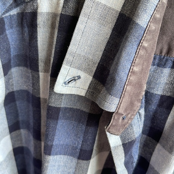 Haggar mens Long Sleeve Button-Up Shirt 🌐 - Picture 5 of 7